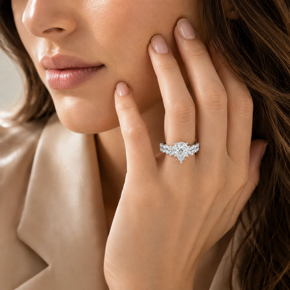 Celestial Symphony Two Step Wear Diamond Ring