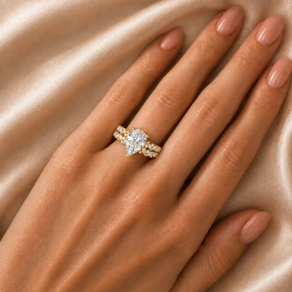 Celestial Symphony Two Step Wear Diamond Ring