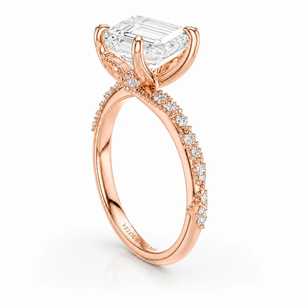 Classic Engagement Ring with Modern Luxury and Refined Beauty
