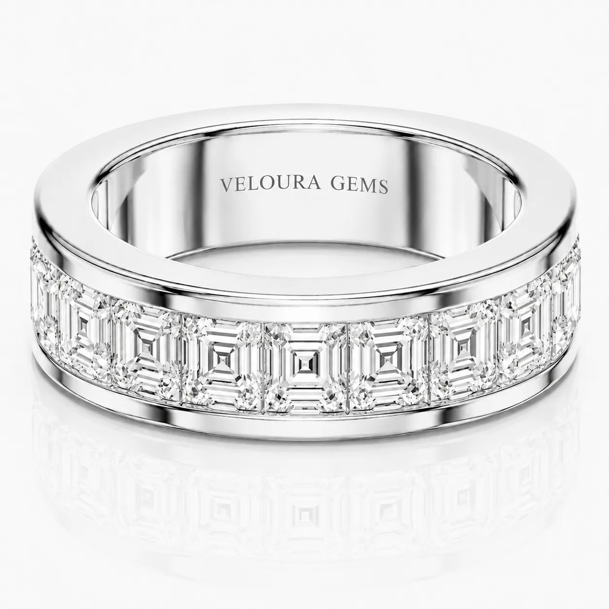 Classic Baguette Symphony Ring