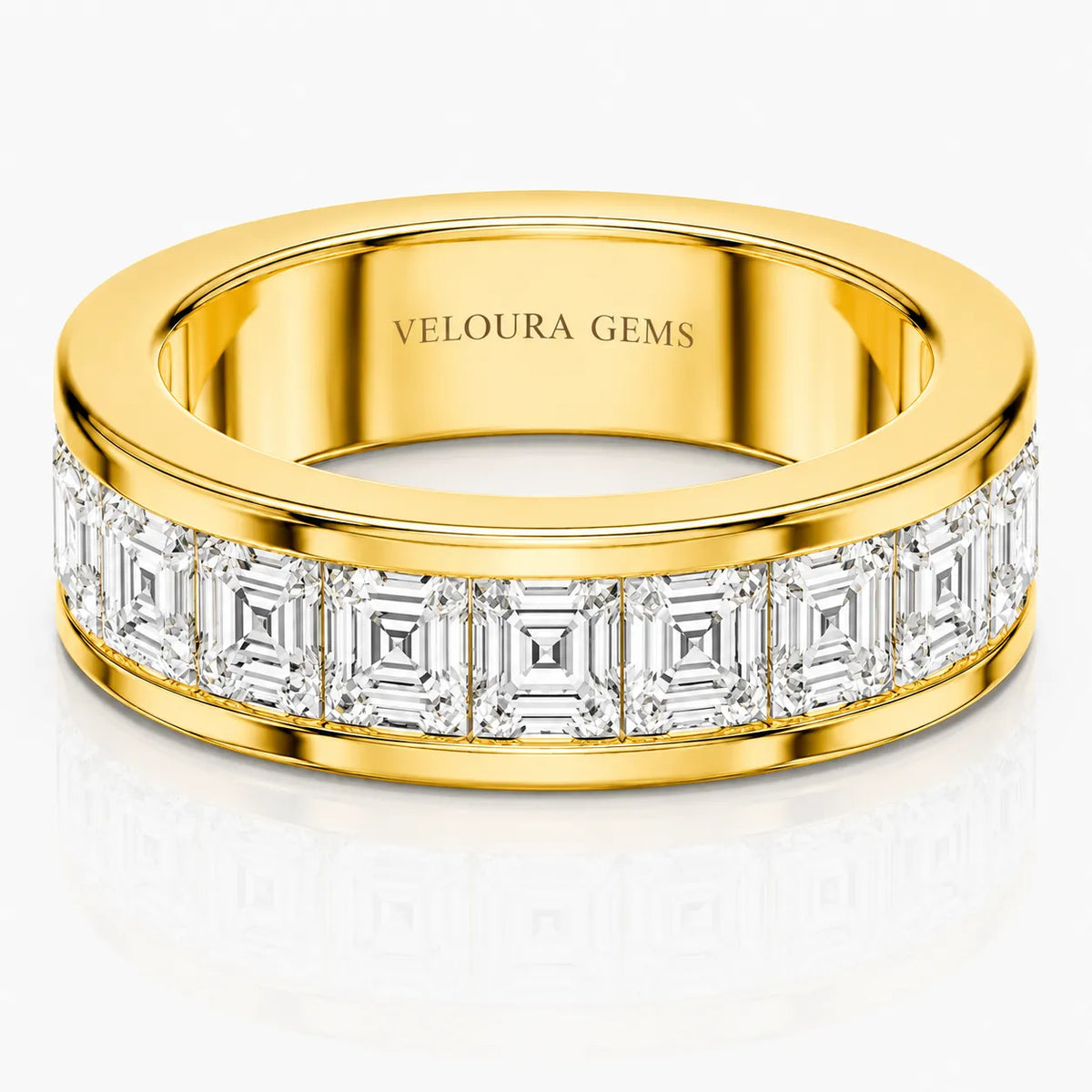 Classic Baguette Symphony Ring