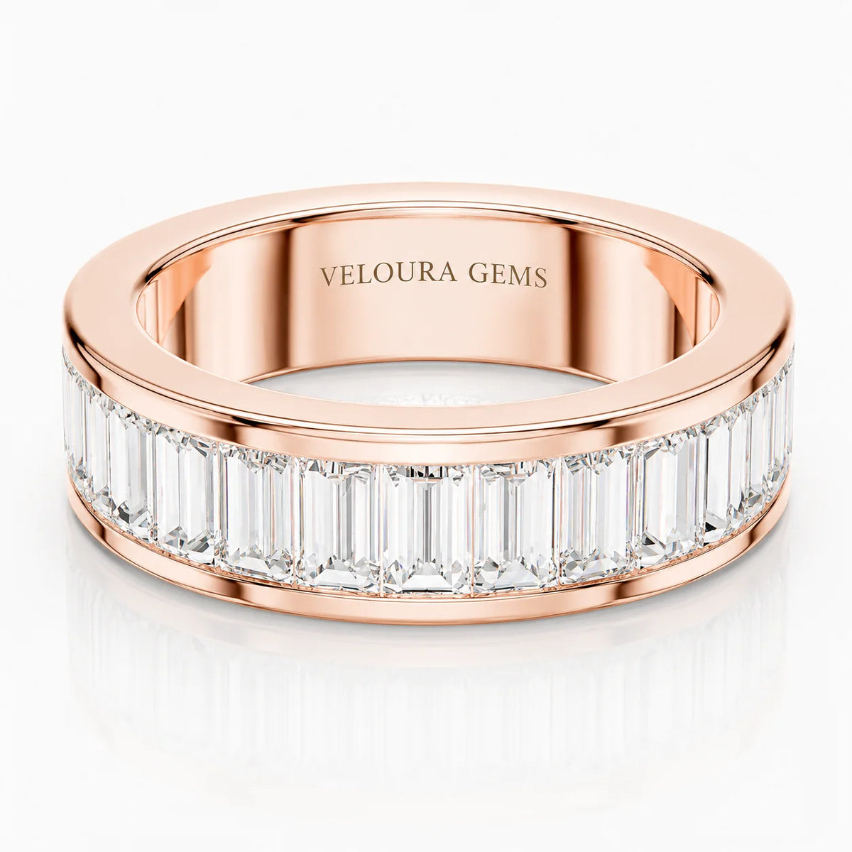 Classic Baguette Symphony Ring