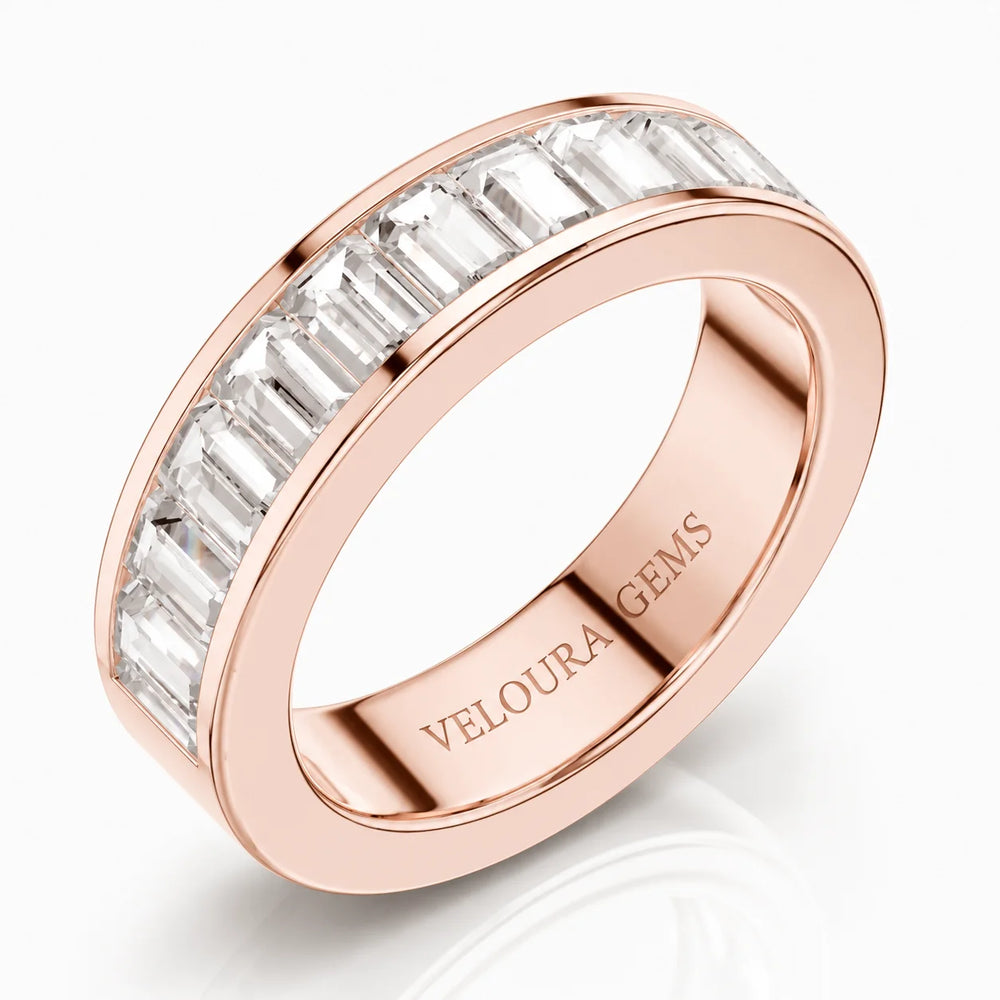 Classic Baguette Symphony Ring