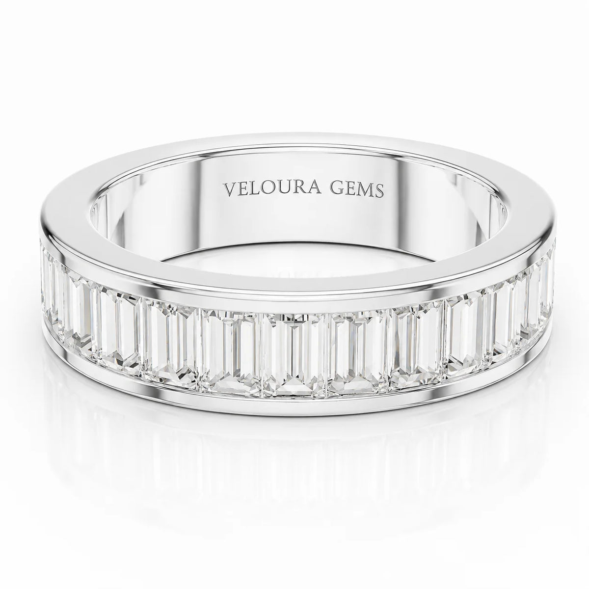 Classic Baguette Symphony Ring