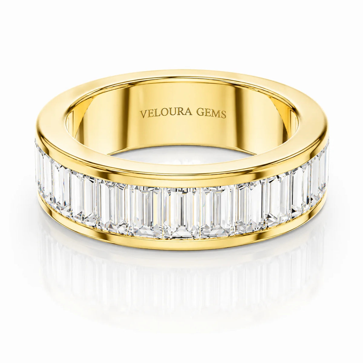 Classic Baguette Symphony Ring