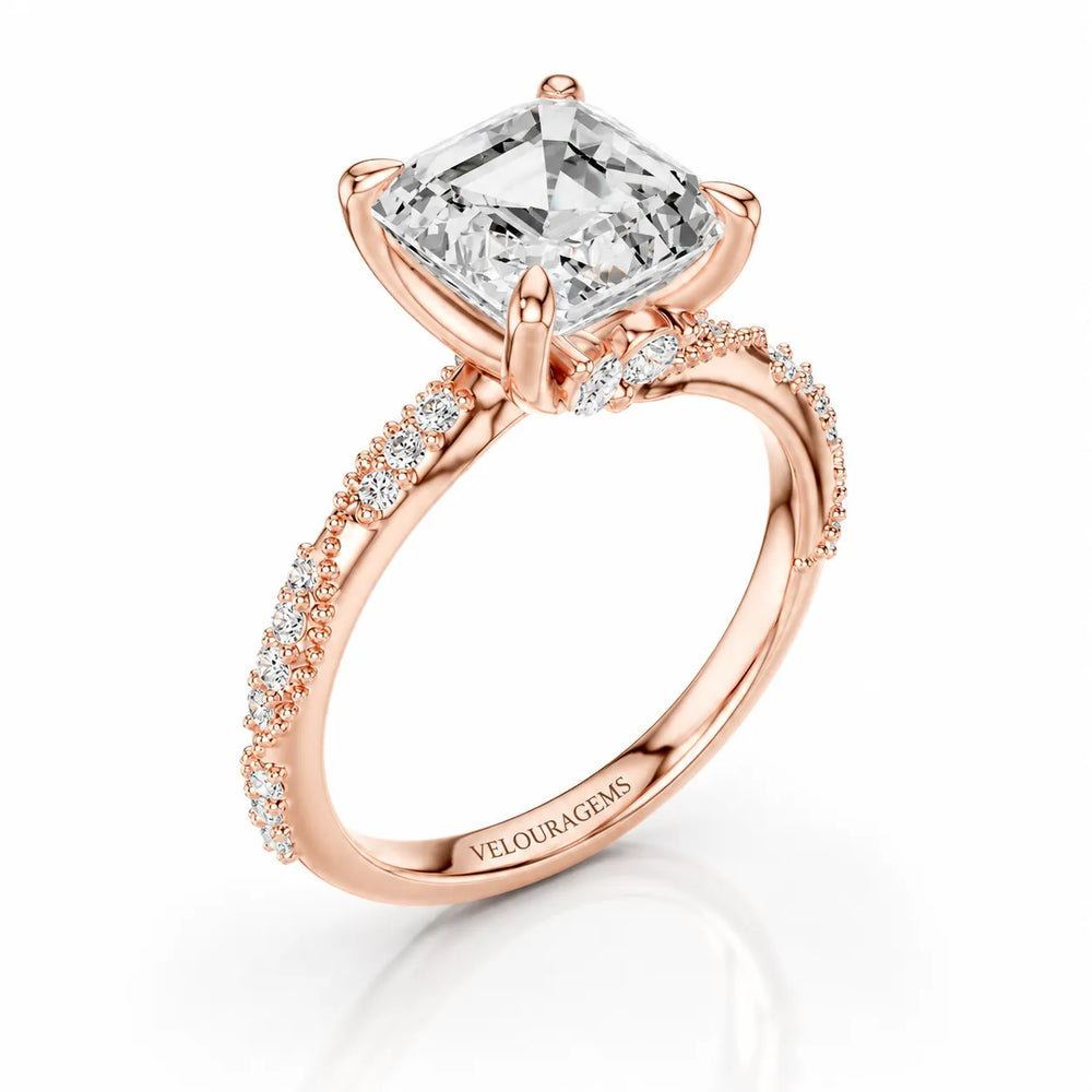 Classic Engagement Ring with Modern Luxury and Refined Beauty