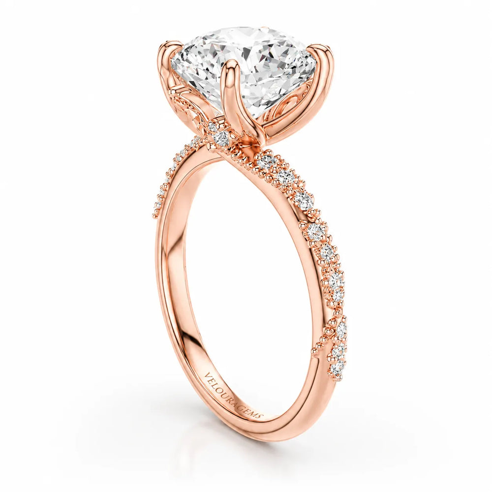 Classic Engagement Ring with Modern Luxury and Refined Beauty