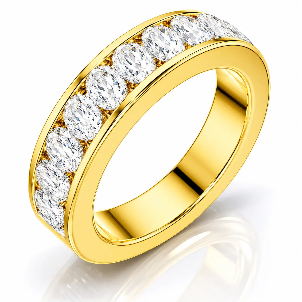 Classic Baguette Symphony Ring