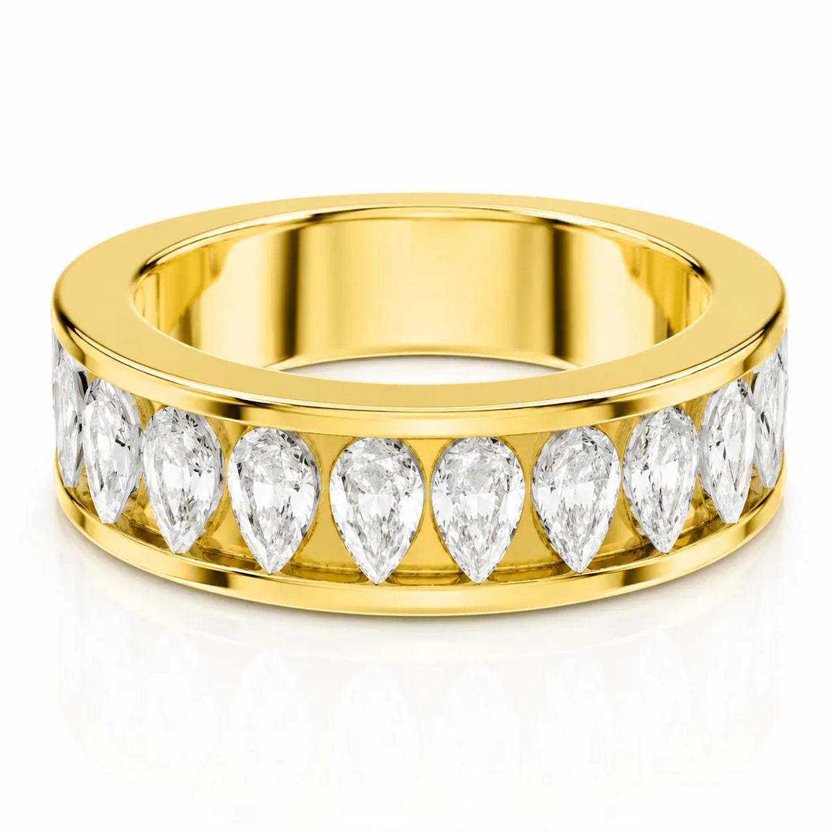 Classic Baguette Symphony Ring