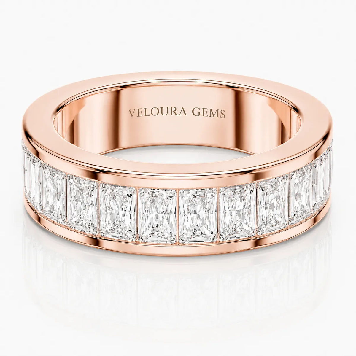 Classic Baguette Symphony Ring