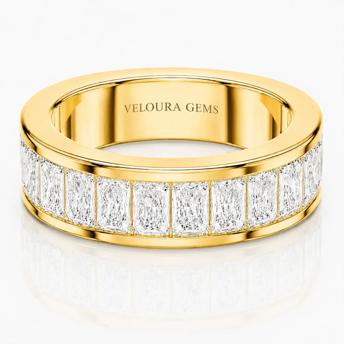 Classic Baguette Symphony Ring