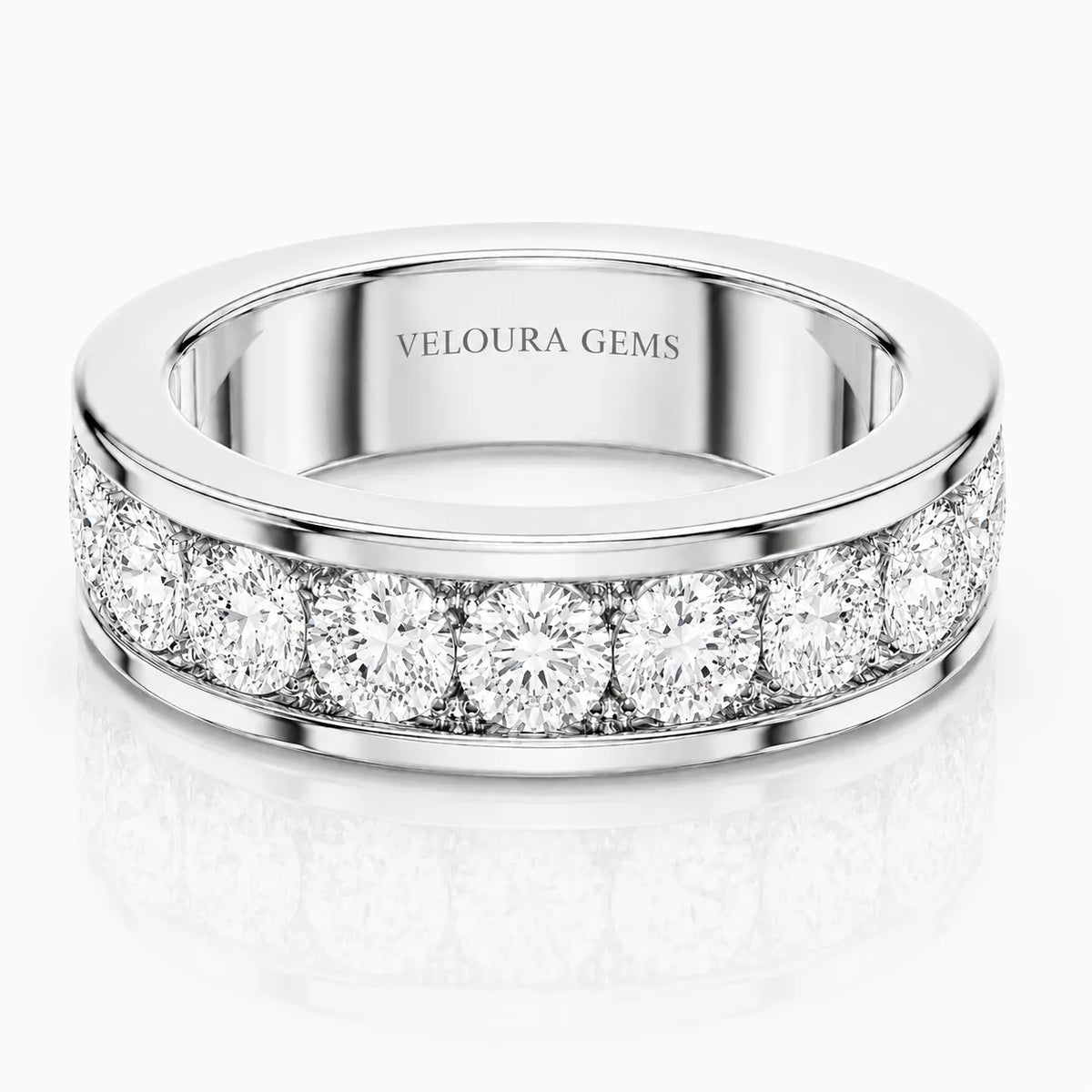 Classic Baguette Symphony Ring
