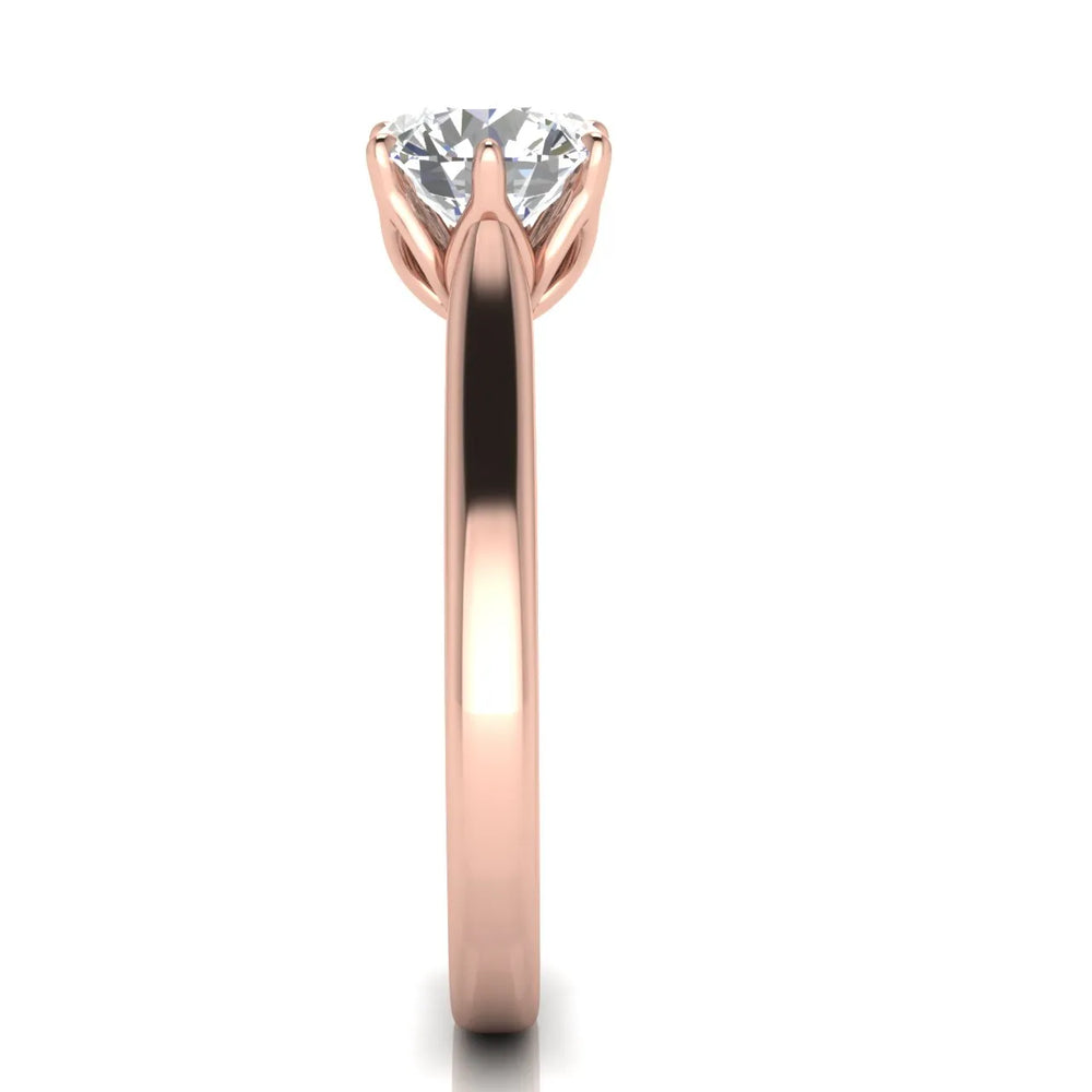 Classic Solitaire Ring with Elegant Center Stone