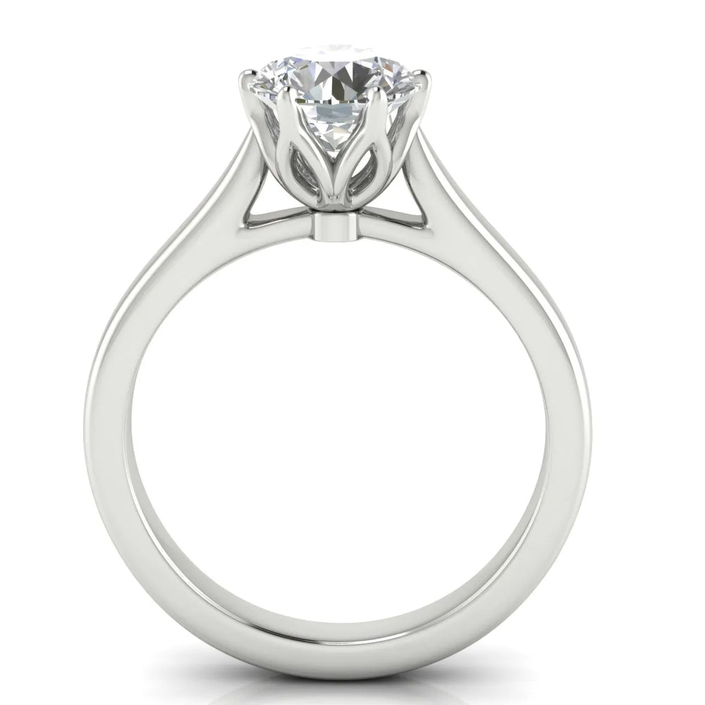 Classic Solitaire Ring with Elegant Center Stone