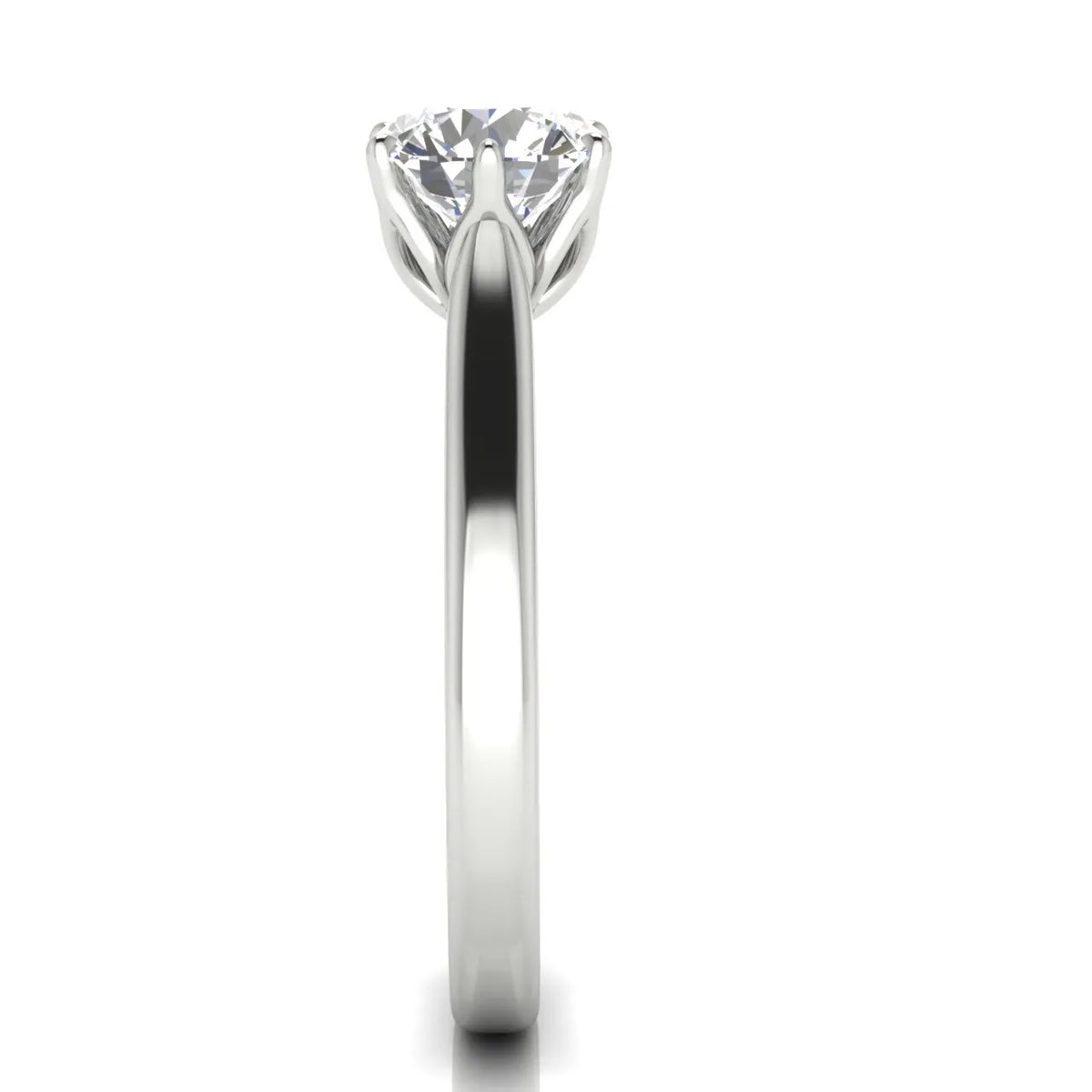 Classic Solitaire Ring with Elegant Center Stone