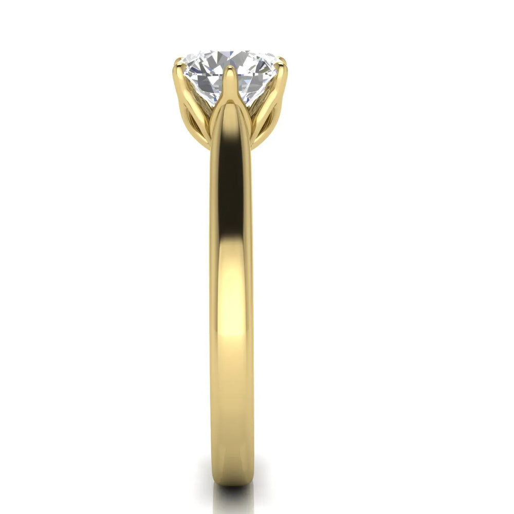 Classic Solitaire Ring with Elegant Center Stone