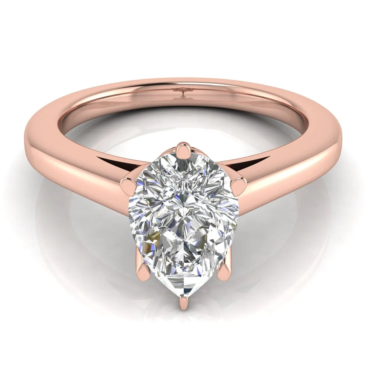 Classic Six-Prong Solitaire Ring