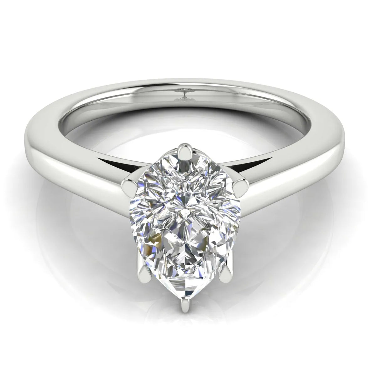Classic Six-Prong Solitaire Ring