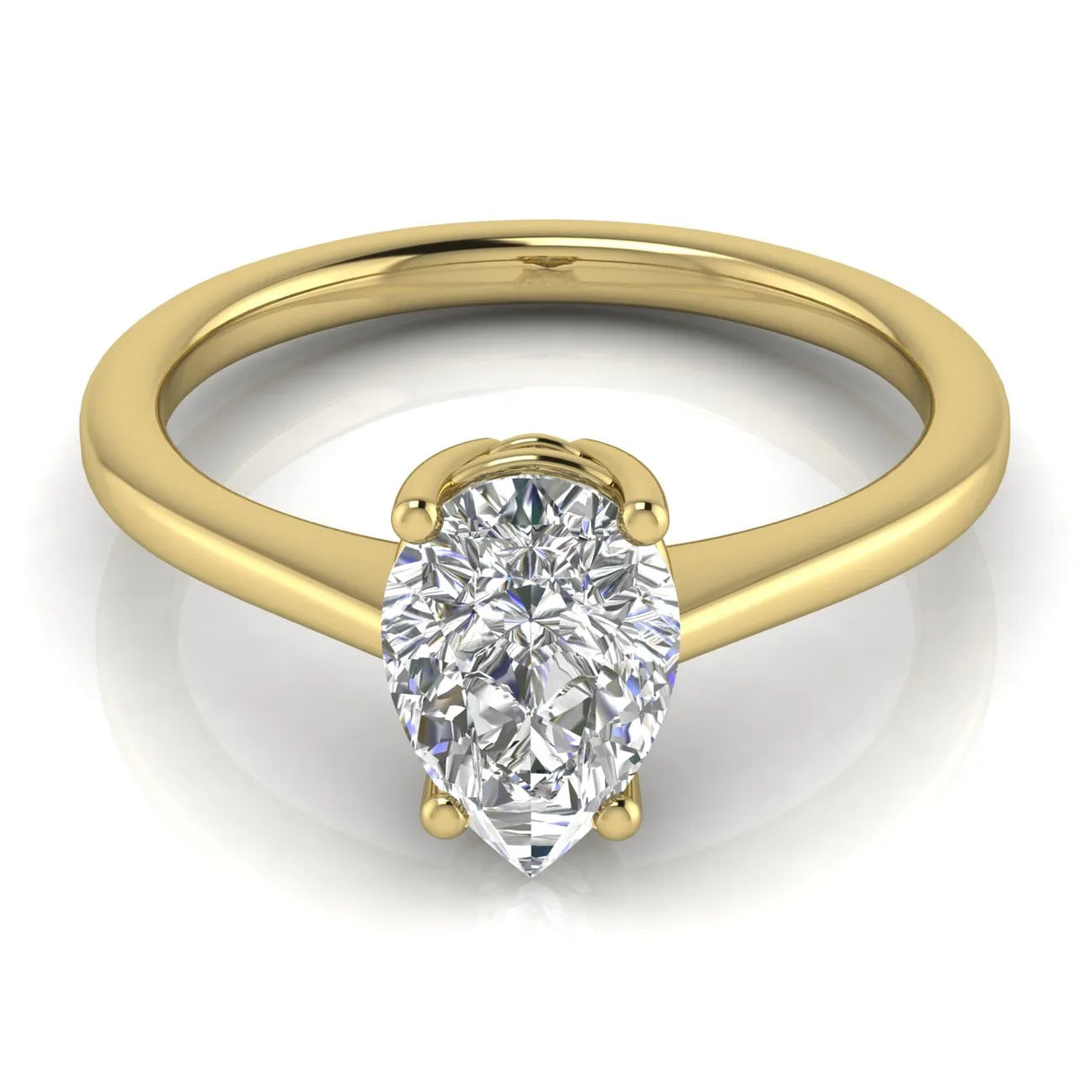 Vintage-Inspired Milgrain Engagement Ring