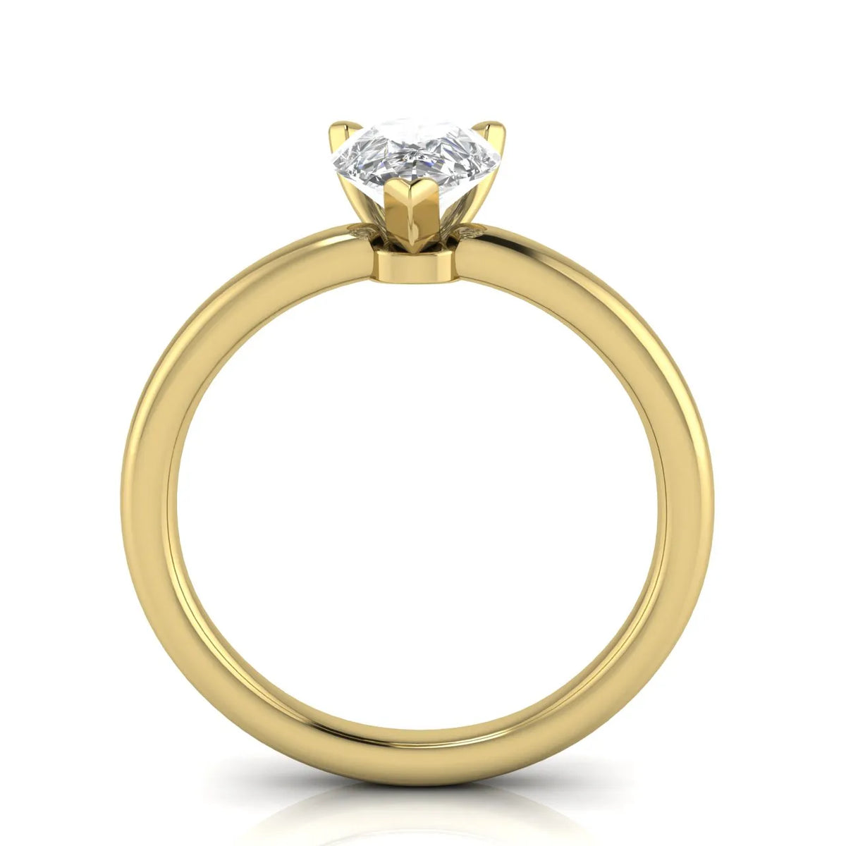 Classic Solitaire Ring with Timeless Elegance