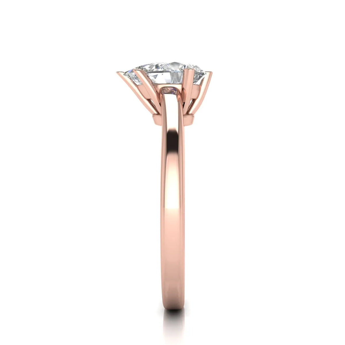 Classic Six-Prong Solitaire Ring