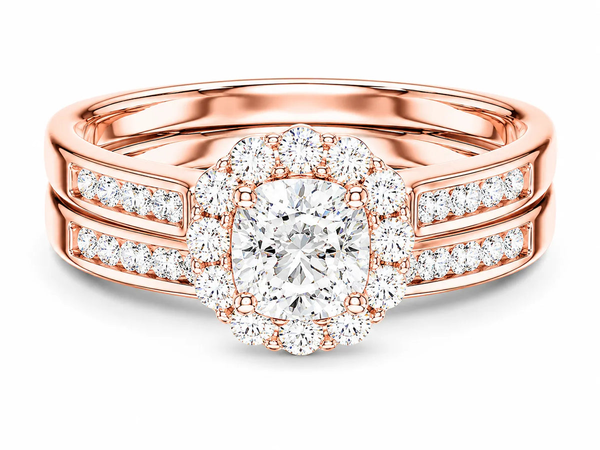Divine Harmony Ring with Side Ring