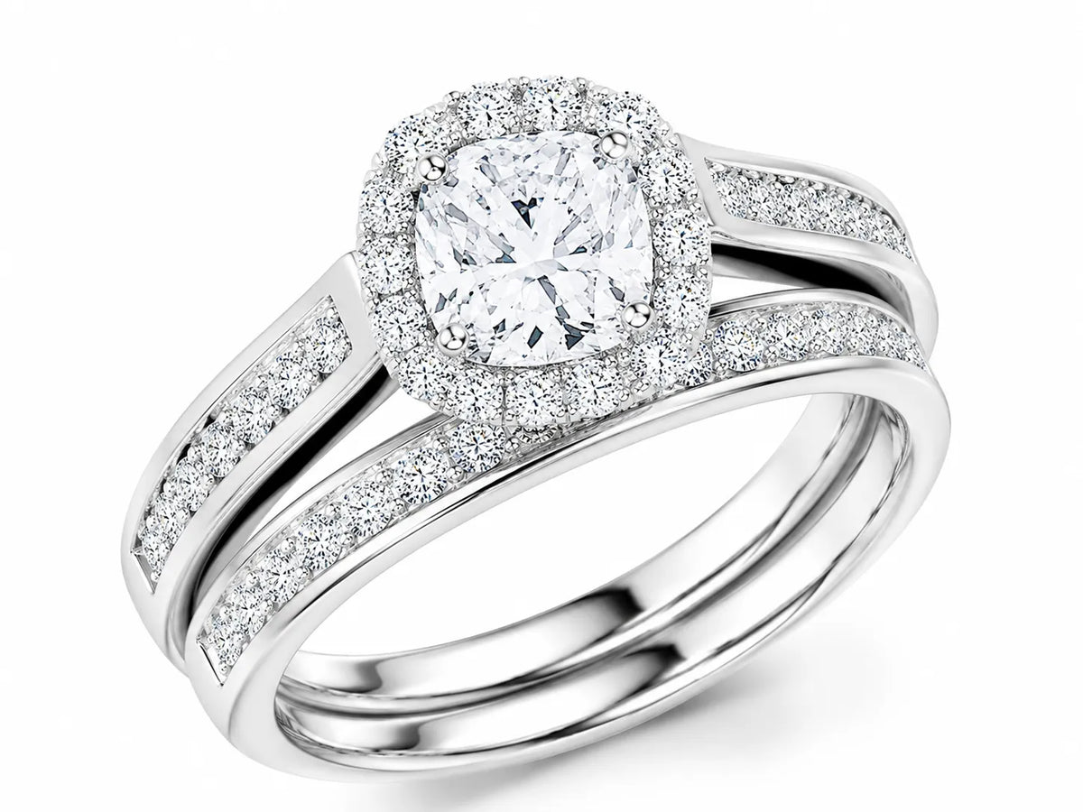 Divine Harmony Ring with Side Ring