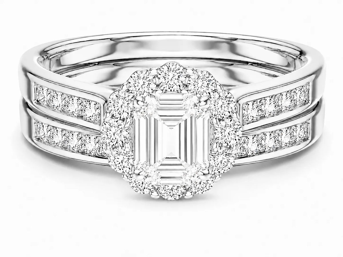 Divine Harmony Ring with Side Ring