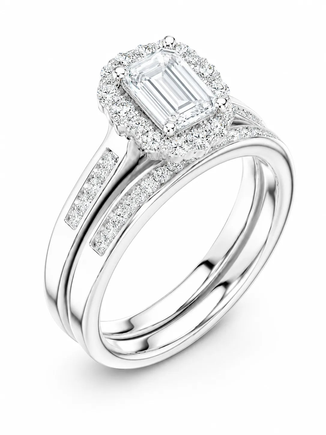 Divine Harmony Ring with Side Ring