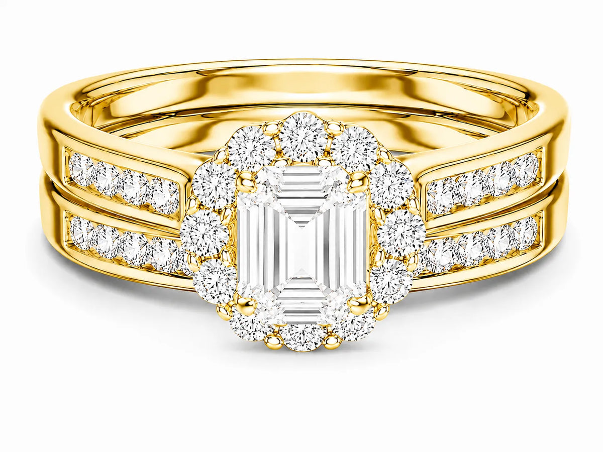 Divine Harmony Ring with Side Ring