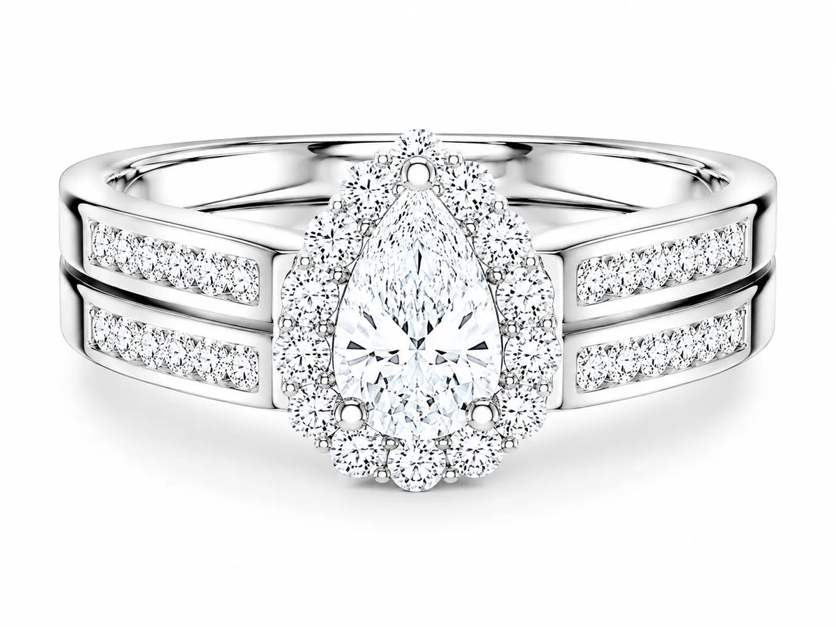 Divine Harmony Ring with Side Ring