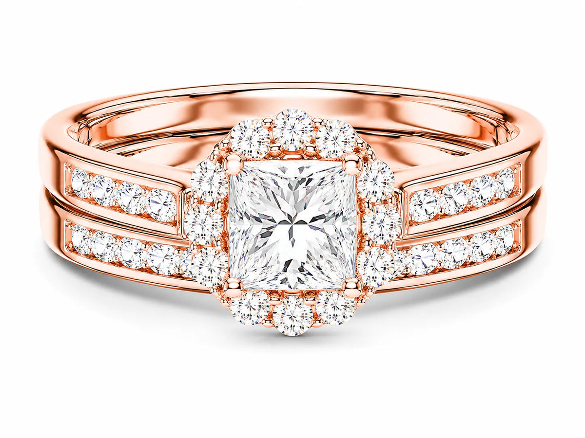 Divine Harmony Ring with Side Ring