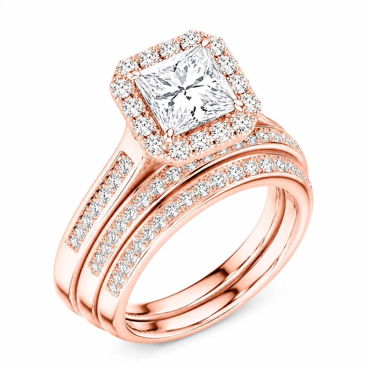 Divine Harmony Ring with Side Ring