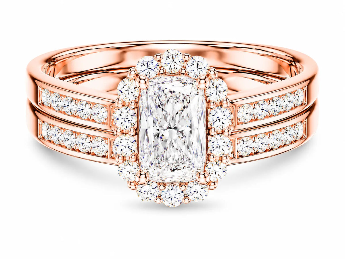 Divine Harmony Ring with Side Ring