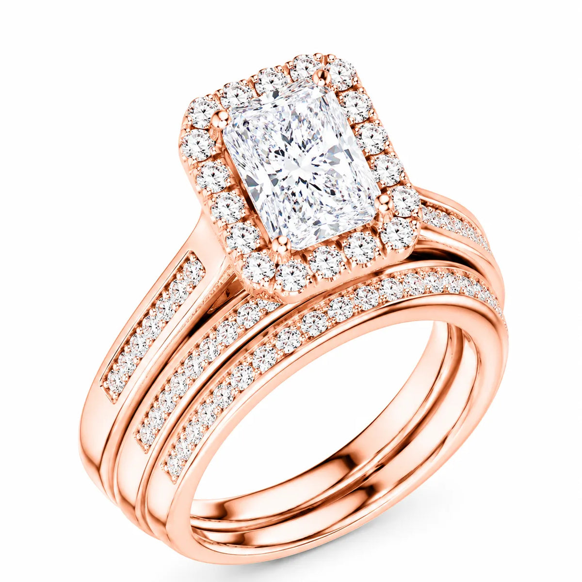 Divine Harmony Ring with Side Ring