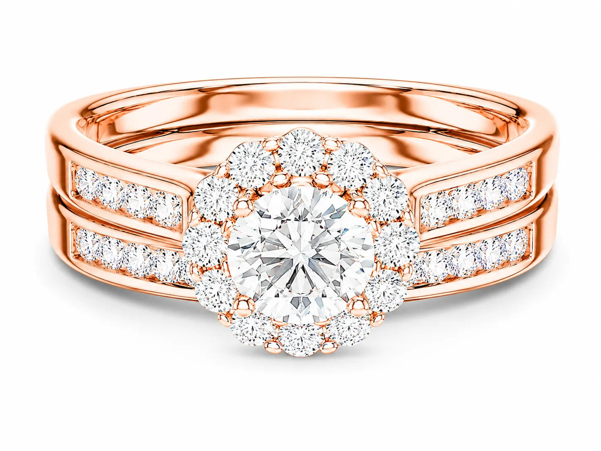 Divine Harmony Ring with Side Ring
