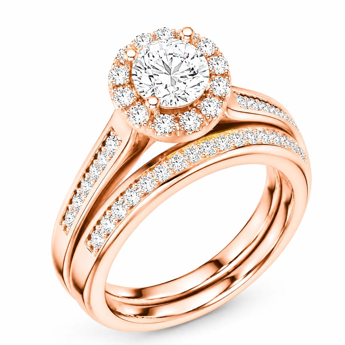 Divine Harmony Ring with Side Ring