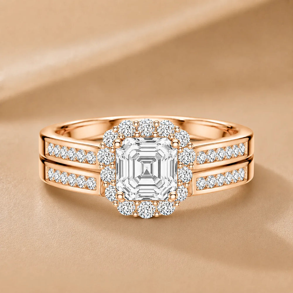 Divine Harmony Ring with Side Ring