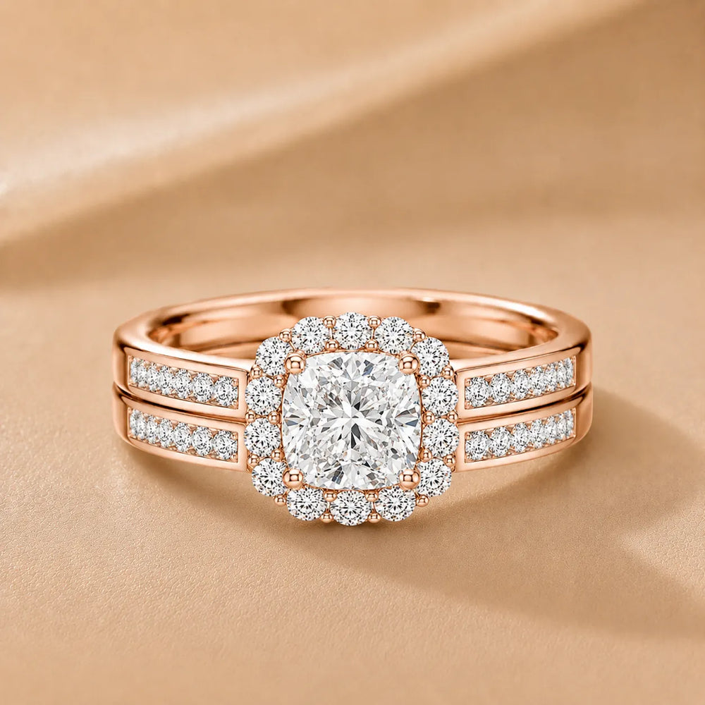 Divine Harmony Ring with Side Ring