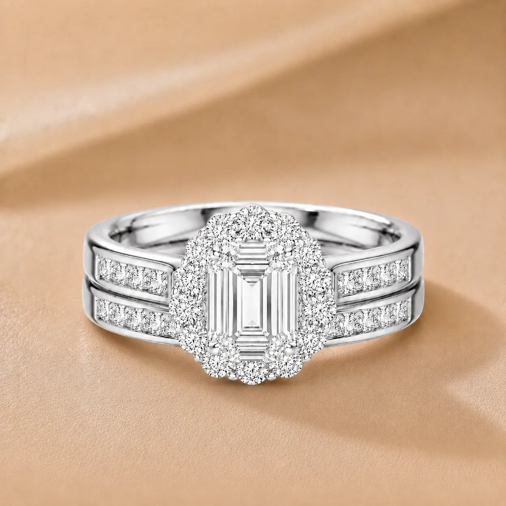 Divine Harmony Ring with Side Ring
