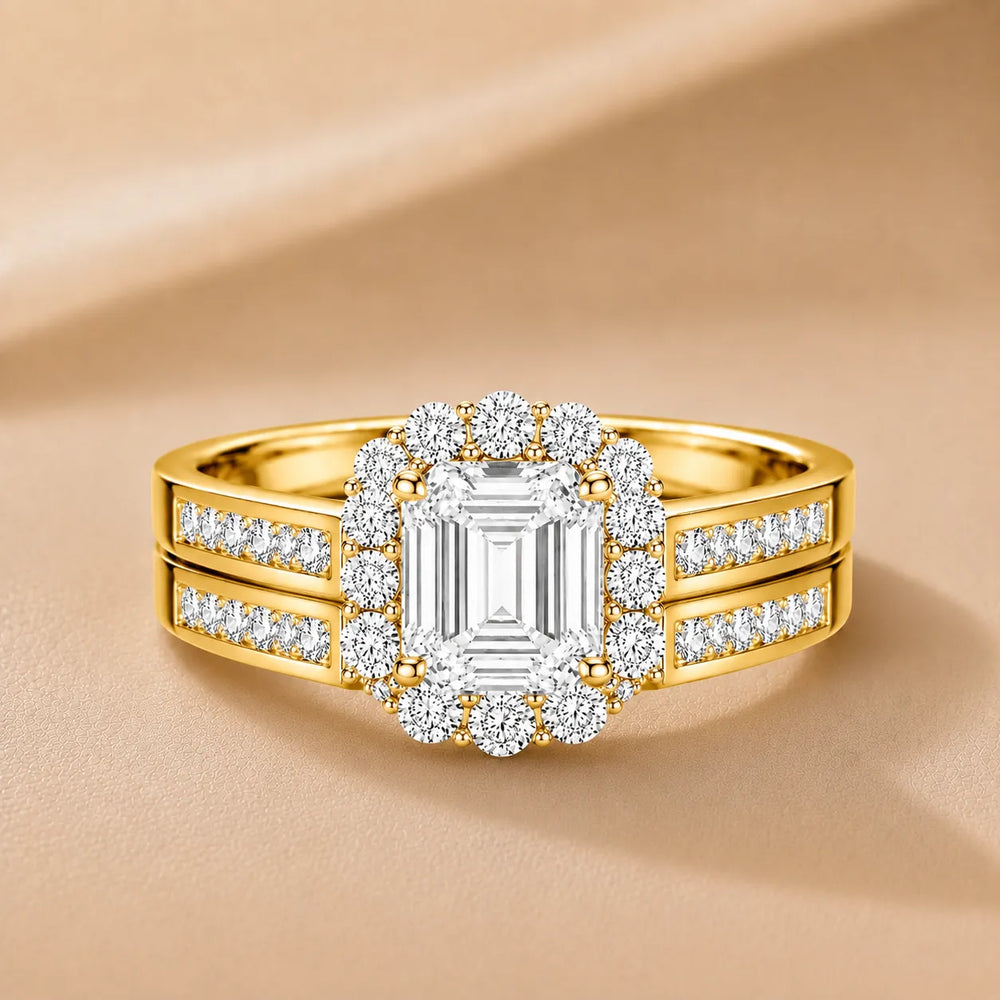 Divine Harmony Ring with Side Ring