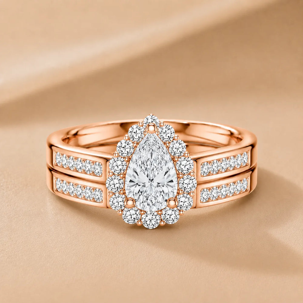 Divine Harmony Ring with Side Ring