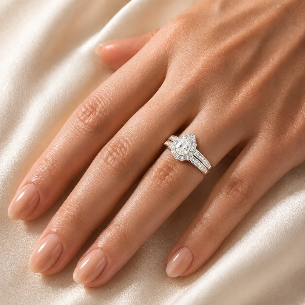 Divine Harmony Ring with Side Ring