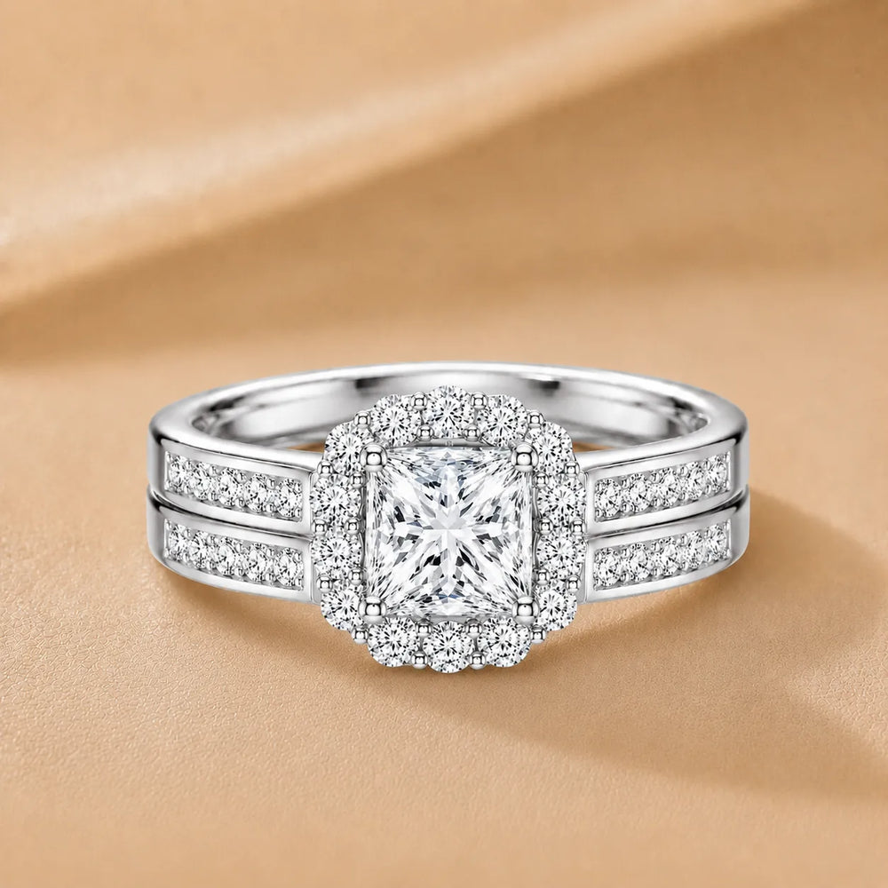 Divine Harmony Ring with Side Ring