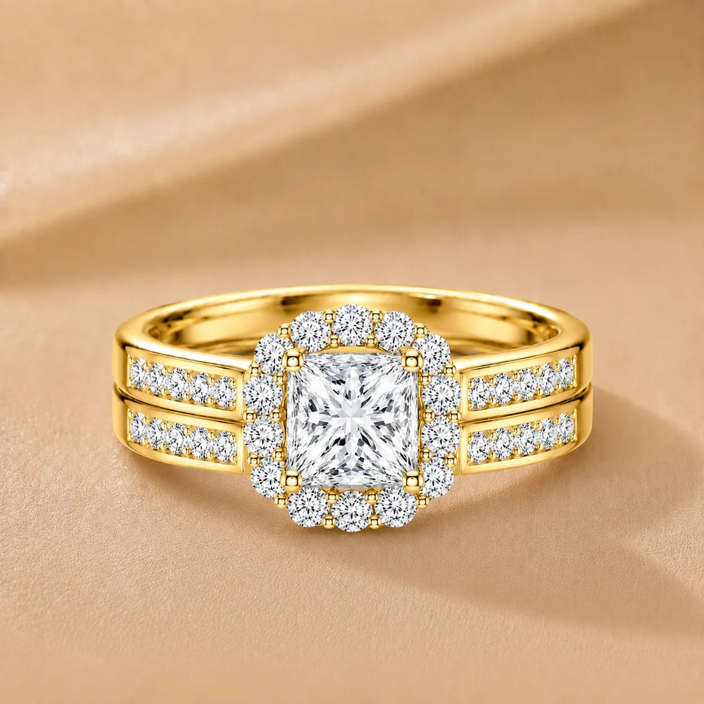 Divine Harmony Ring with Side Ring
