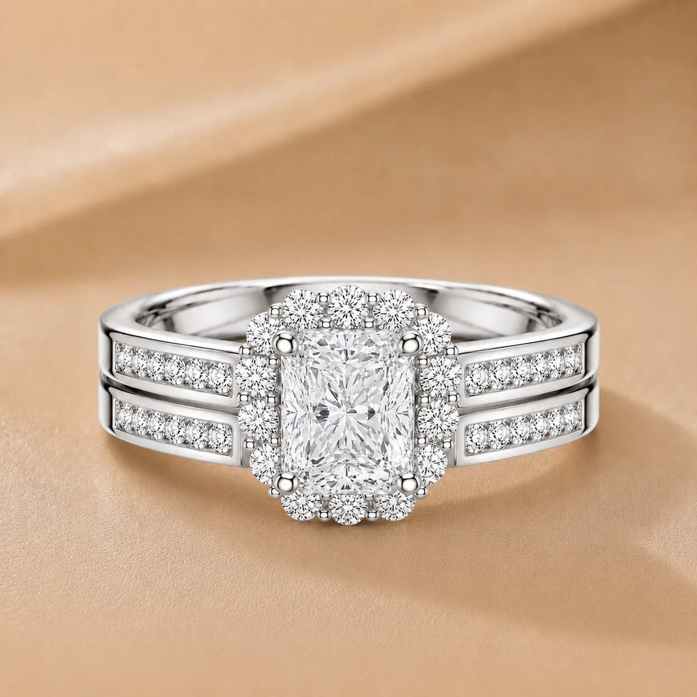 Divine Harmony Ring with Side Ring