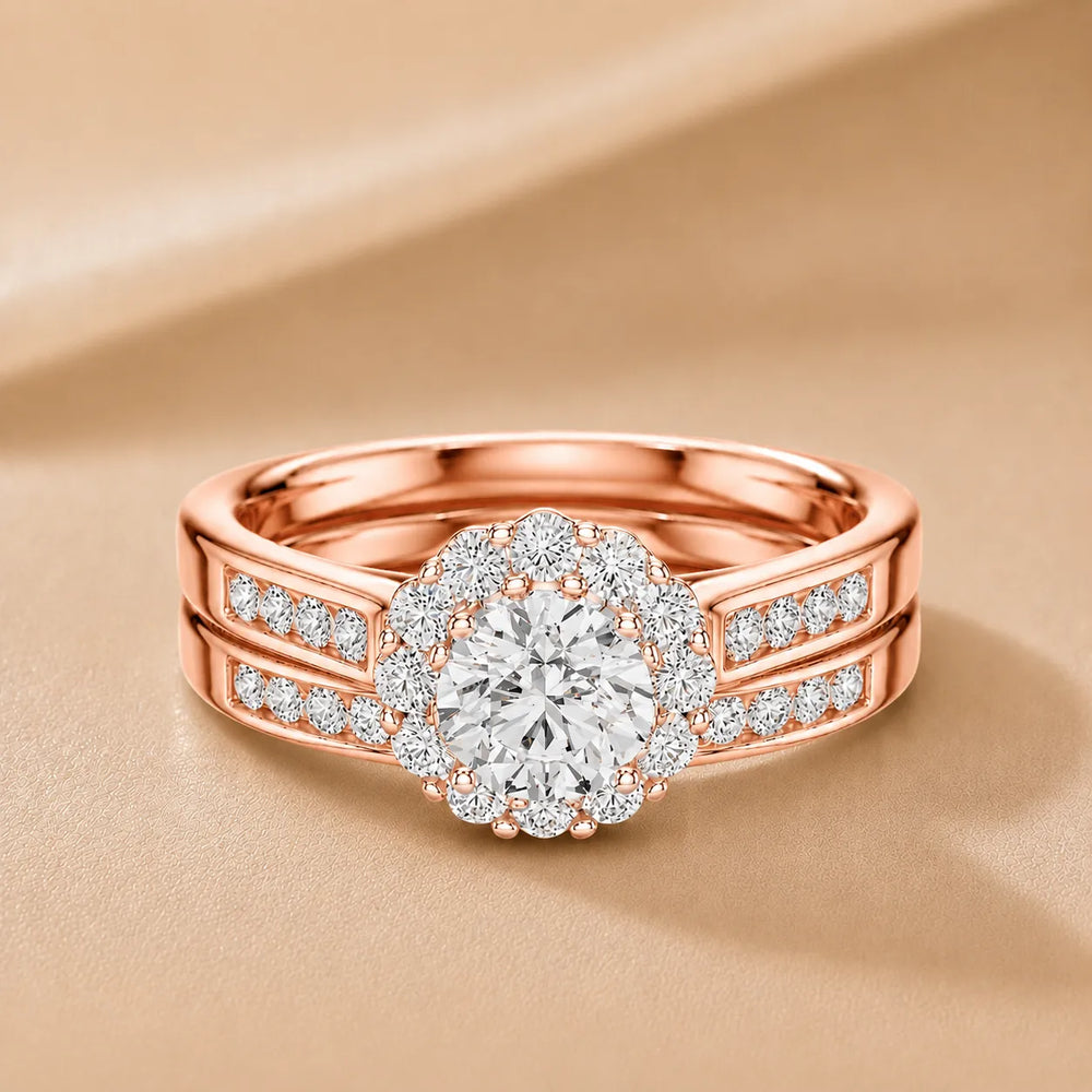 Divine Harmony Ring with Side Ring