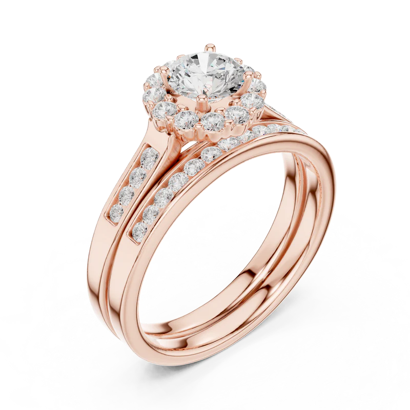 Divine Harmony Ring with Side Ring