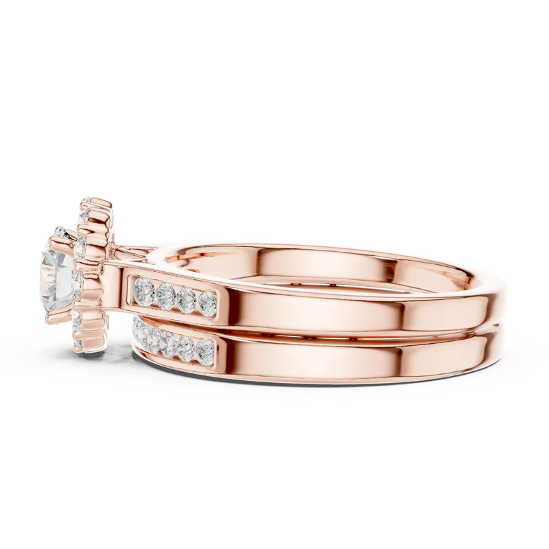 Divine Harmony Ring with Side Ring