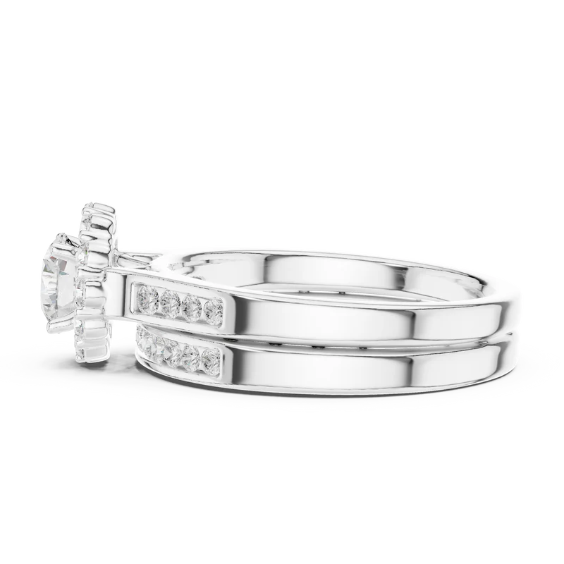 Divine Harmony Ring with Side Ring